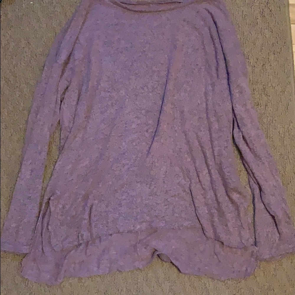 Soft oversized pullover sweater